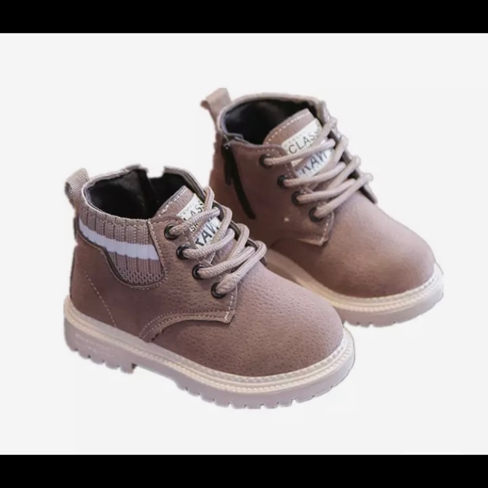 Toddler Gray Work Boots